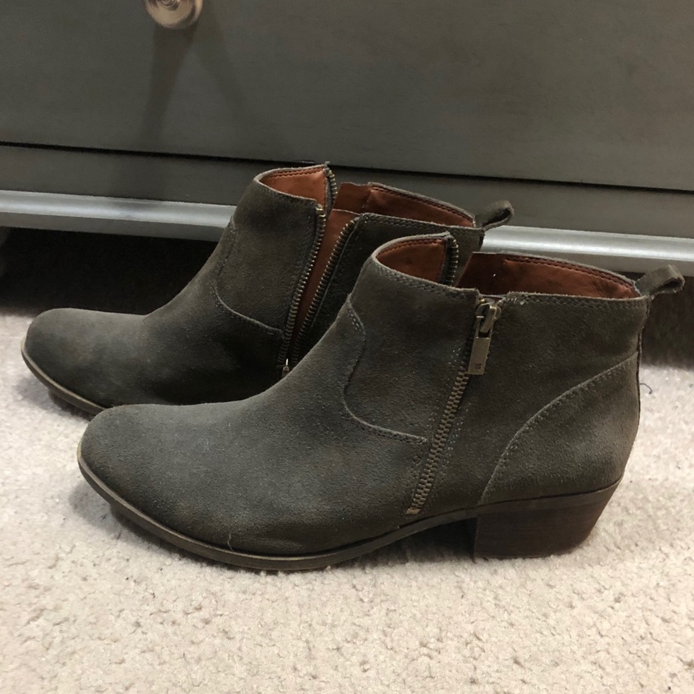 Lucky Brand Betwixt Suede Bootie